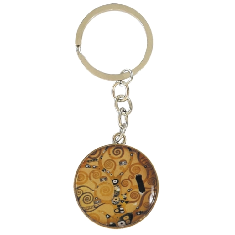 Kulcstartó - Klimt: Életfa