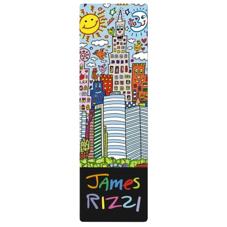 Könyvjelző 5x16cm, James Rizzi: My New York City