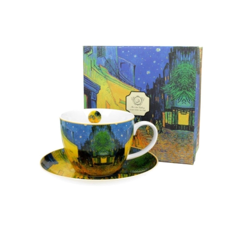 Porcelán csésze - Van Gogh: Kávéház éjjel