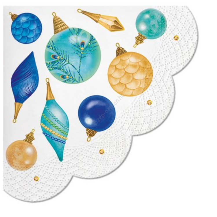 Peacock Collection papírszalvéta 32cm