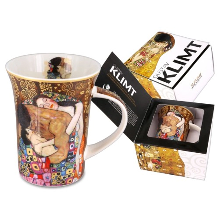 Porcelán bögre - 350 ml, Klimt: The Family