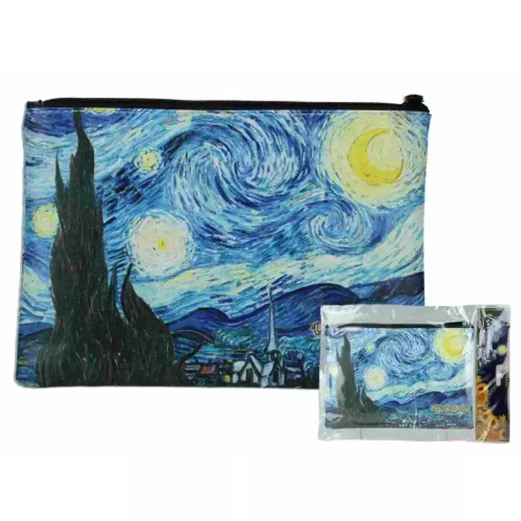 Kozmetikai táska - Van Gogh: Csillagos éj