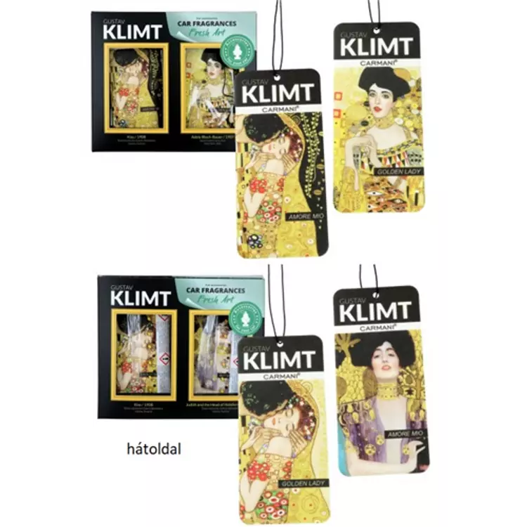 Autóillatosító karton - Klimt: Amore Mio/Golden Lily
