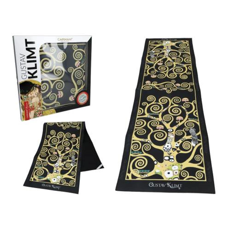 Asztali futó - 29x100cm - Klimt: Életfa