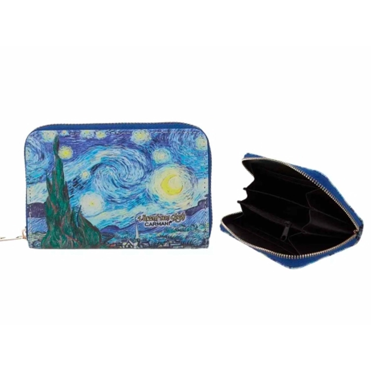 Műbőr pénztárca - Van Gogh: Csillagos éj
