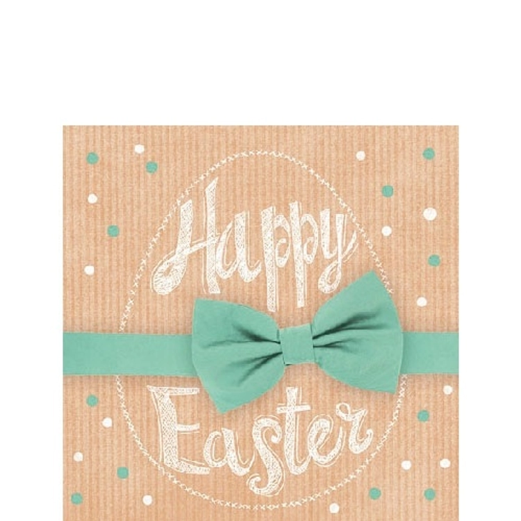 Happy Easter green papírszalvéta 25x25cm, 20db-os