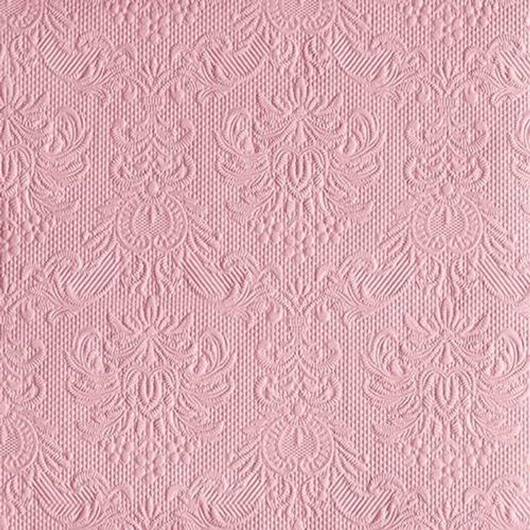 Elegance Pastel Rose papírszalvéta 40x40cm, 15db-os