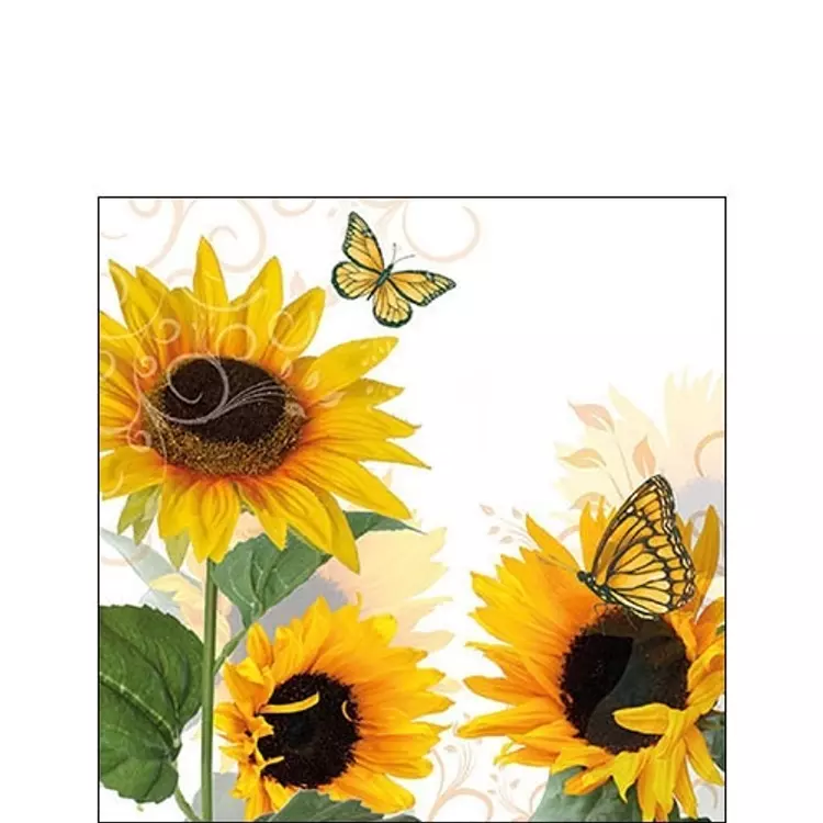 Sunny Butterfly papírszalvéta 25x25cm, 20db-os
