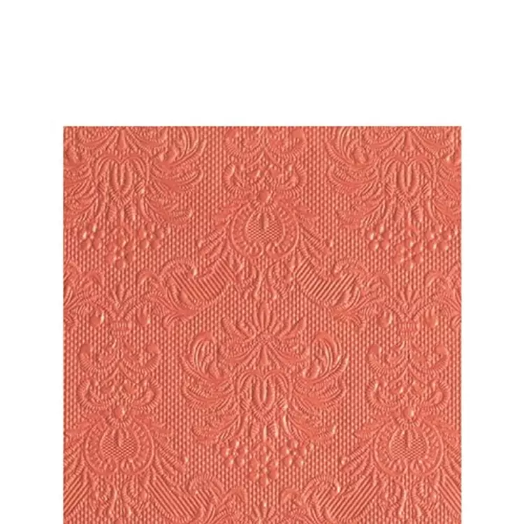 Elegance peach papírszalvéta 25x25cm, 15db-os