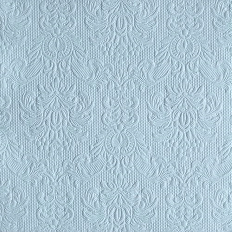 Elegance pale blue papírszalvéta 33x33cm, 15db-os