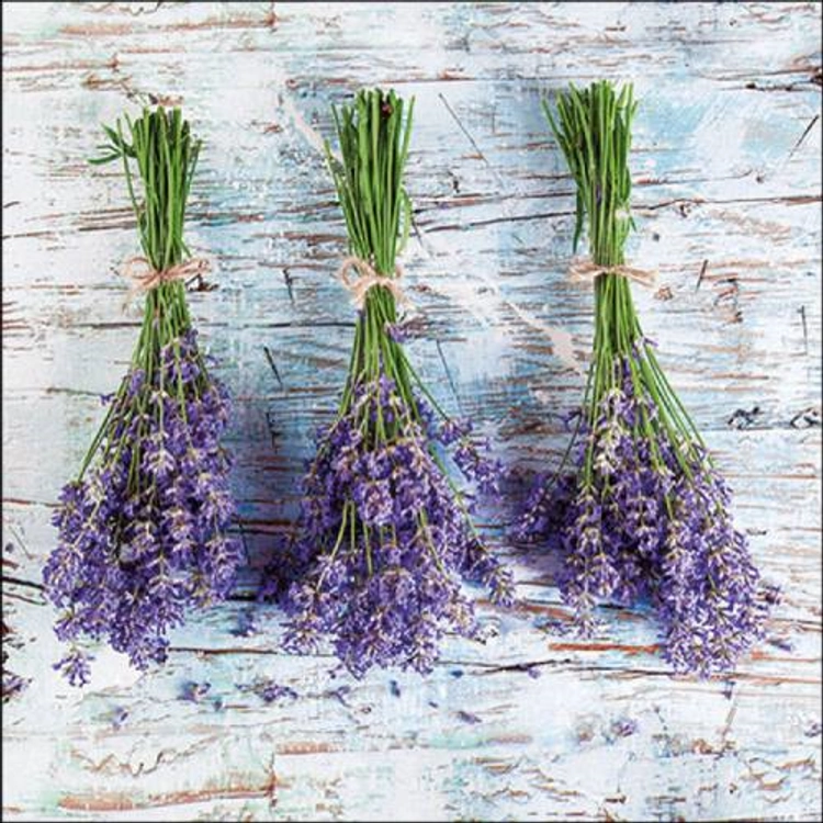 Lavender Bouquets papírszalvéta 33x33cm, 20db-os