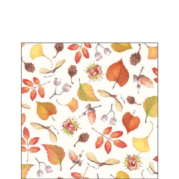 Autumn Details papírszalvéta 25x25cm, 20db-os