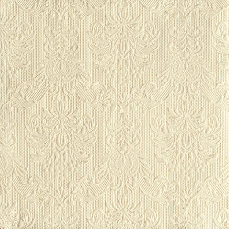 Elegance cream papírszalvéta 40x40cm, 15db-os