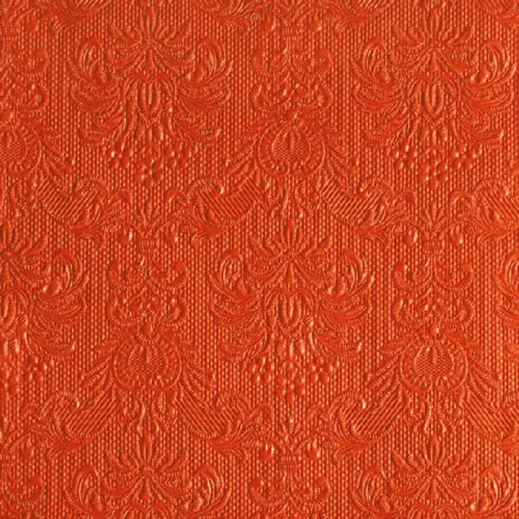 Elegance orange papírszalvéta 33x33cm, 15db-os