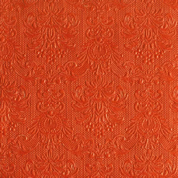 Elegance orange papírszalvéta 40x40cm, 15db-os