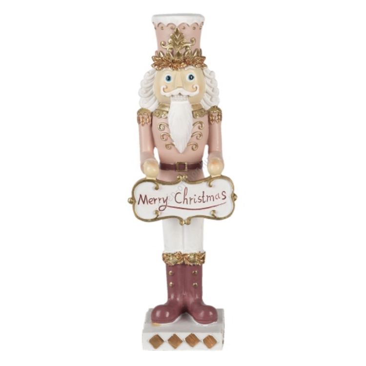 Diótörő figura, rózsaszín