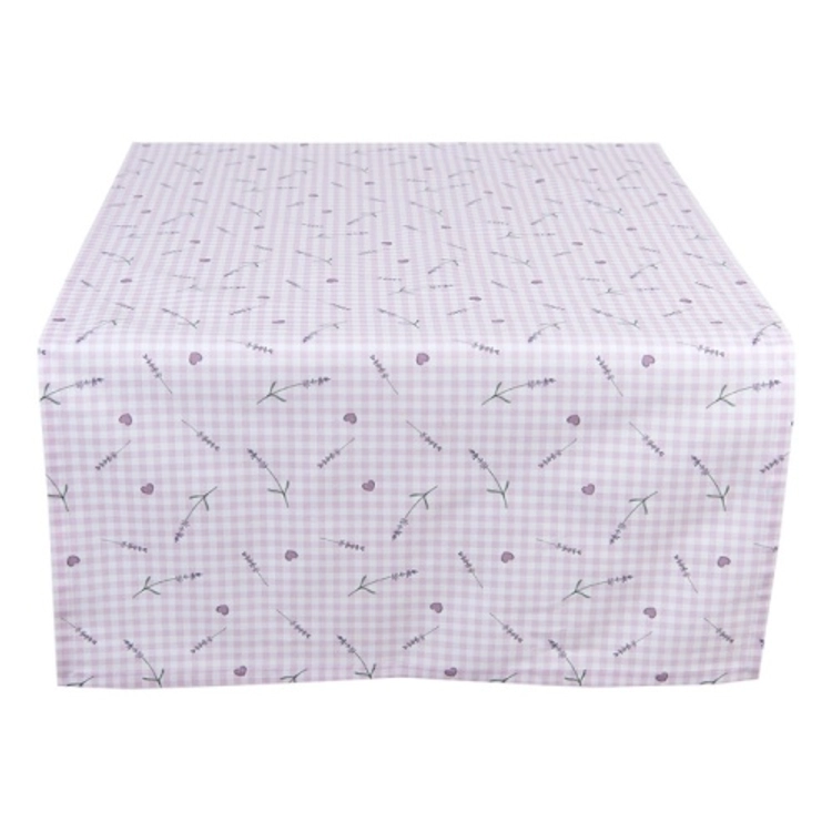 Asztali futó - 50x140cm - Lavender Garden
