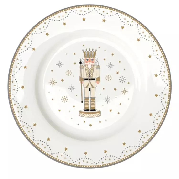 Porcelán desszertes tányér 19cm, Royal Nutcracker