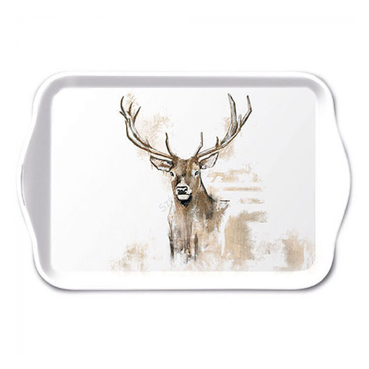 Kis méretű tálca - 13x21cm - Antlers