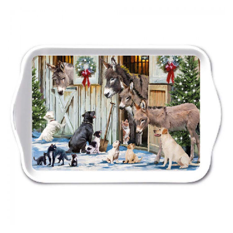 Animal Friends műanyag kistálca 13x21cm