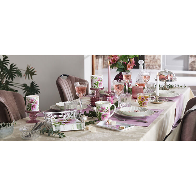 Porcelán bögre - 400ml - Classic helleborus