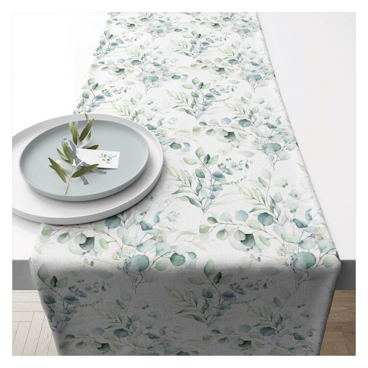 Asztali futó - 40x150cm - Eucalyptus All Over