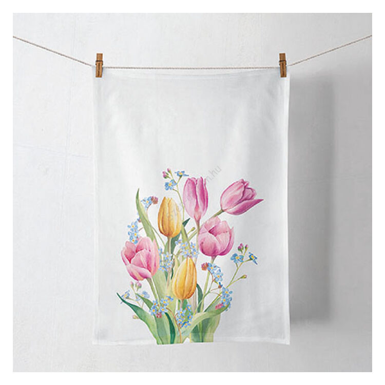 Konyharuha - 50x70cm - Tulips Bouquet