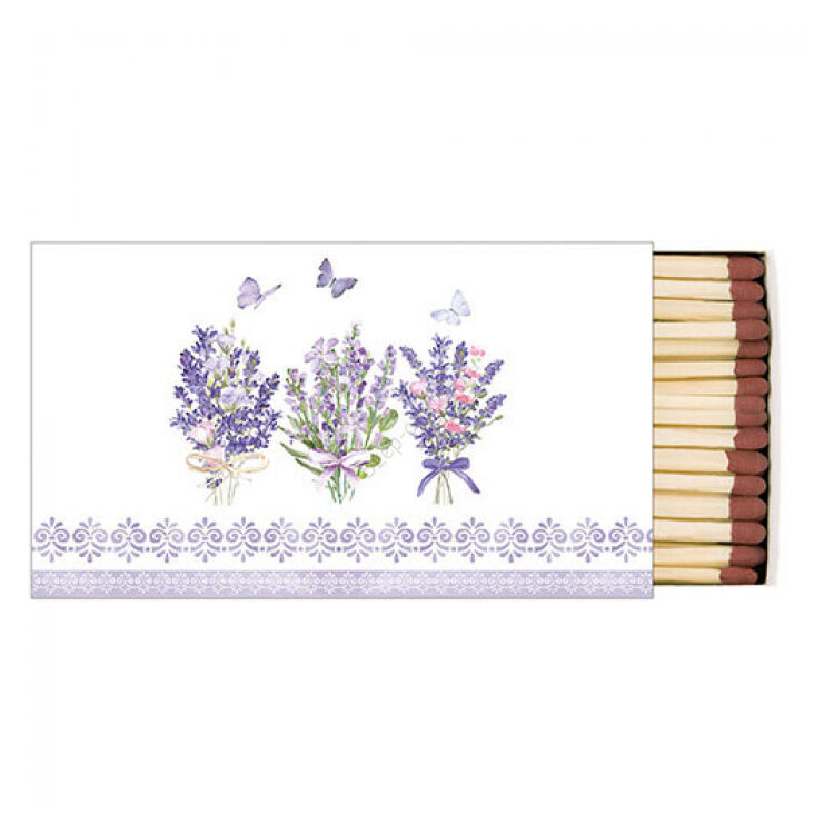 Levendula virágos gyufa Lovely lavender