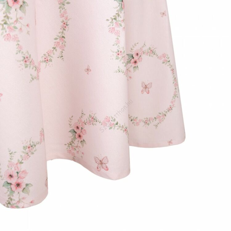 Húsvéti nyuszis asztalterítő - 170cm - Floral Easter Bunny