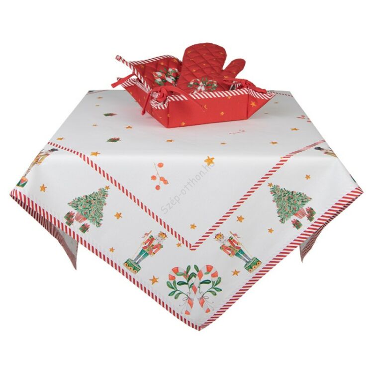 Karácsonyi Diótörős Edényfogó kesztyű - 18x30cm - Happy Little Christmas