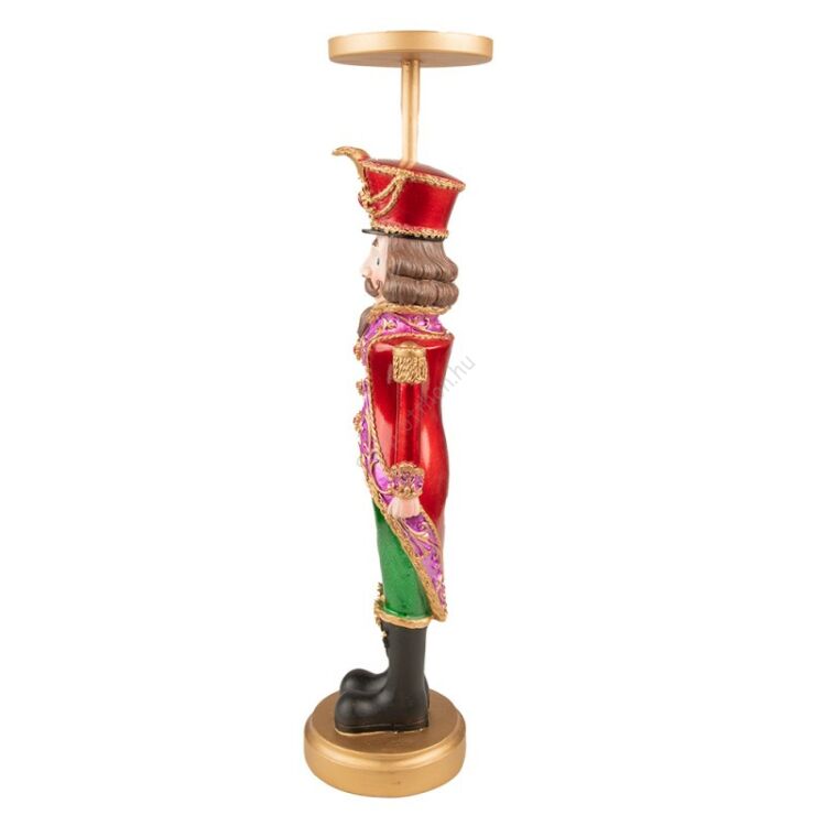 Karácsonyi diótörő - Gyertyatartó - 42cm