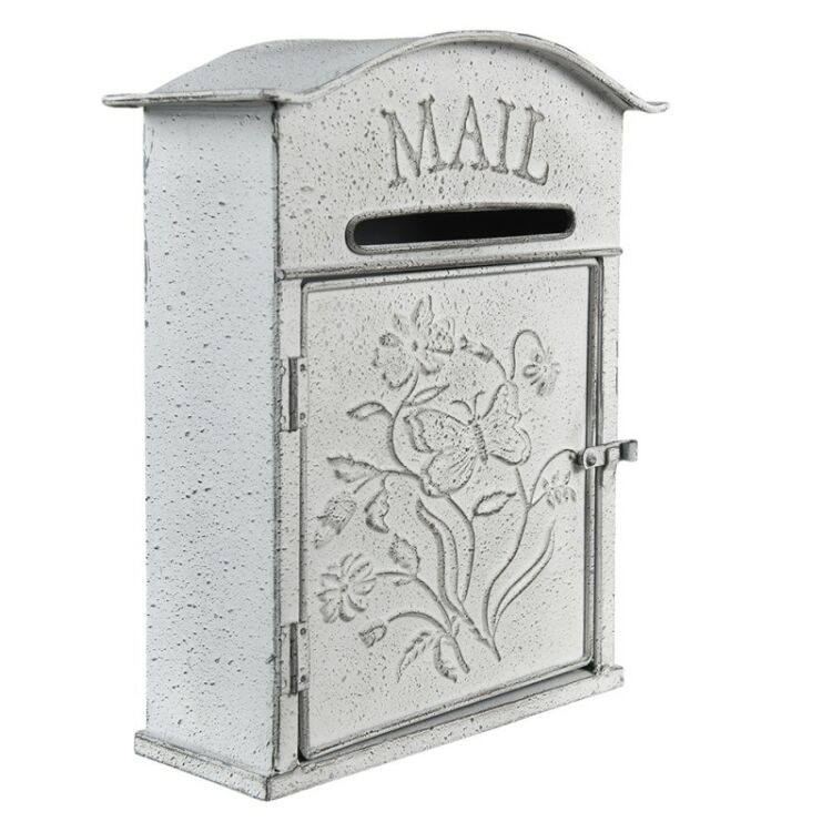 Fém postaláda - szürke