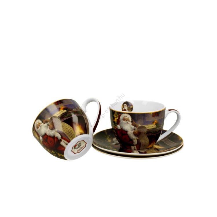 Karácsonyi Porcelán Csésze szett - 280ml - Santa Letter