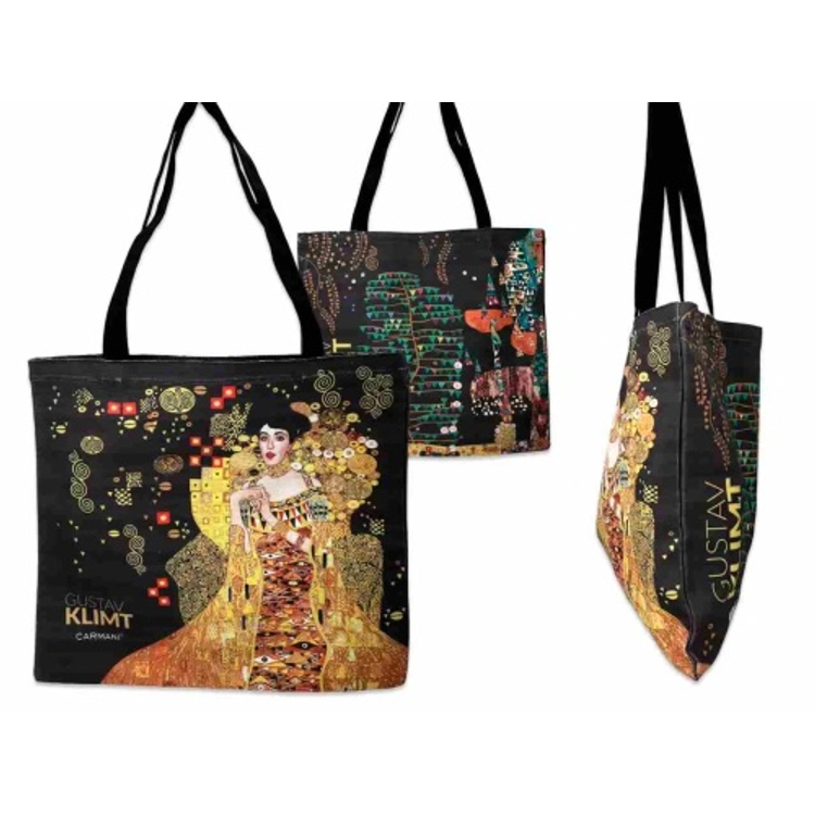 Textil táska - 40x43cm - Klimt: Adele