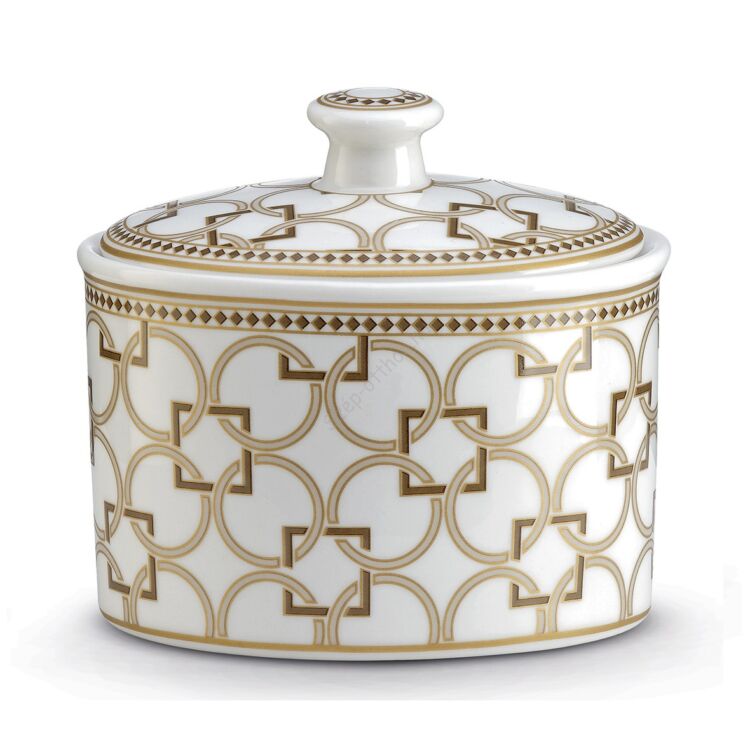 Porcelán cukortartó - 300ml - Déco