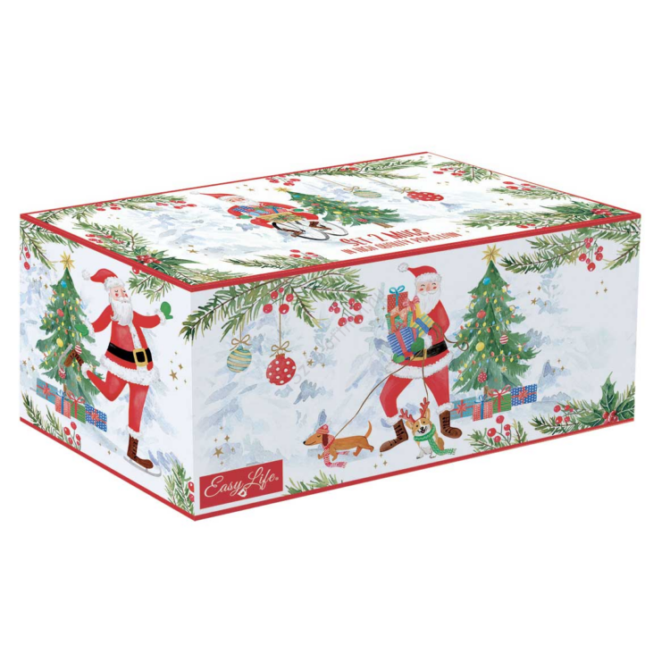 Mikulásos porcelán bögre szett - 350ml - Joyful Santa