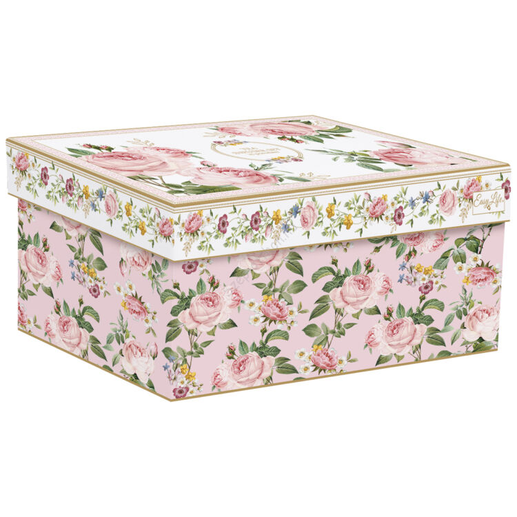 Porcelán teáskanna 2 porcelán pohárral Chant des Roses