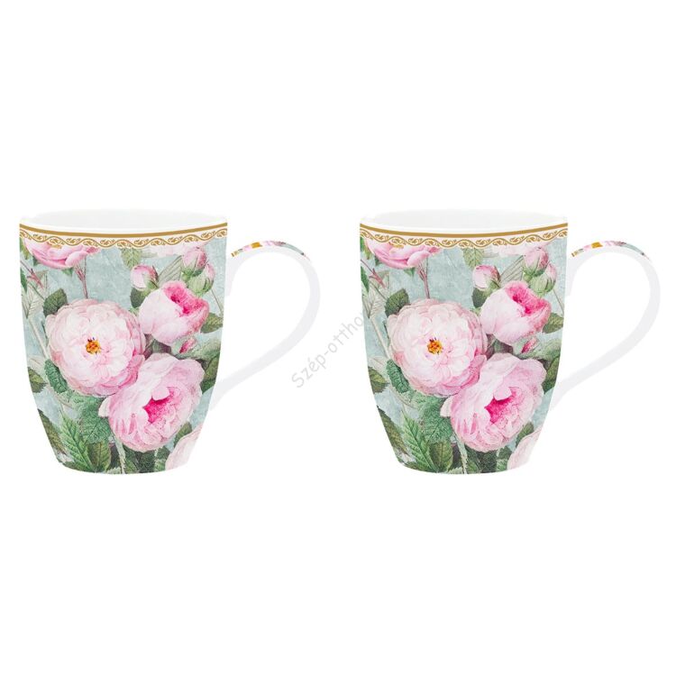 Porcelán bögre szett - 350ml - Roses in Bloom