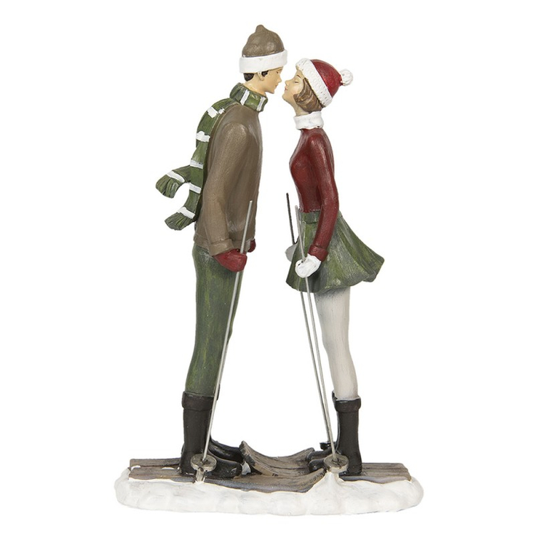 Karácsonyi dekoráció - Szerelmes pár 