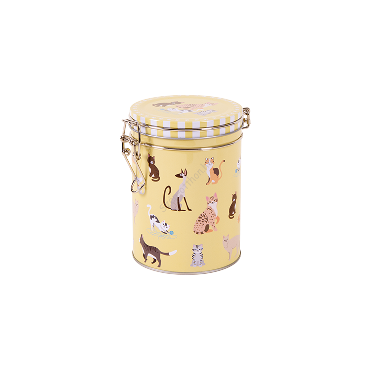 Fémdoboz csatos - 95x130mm - Cats